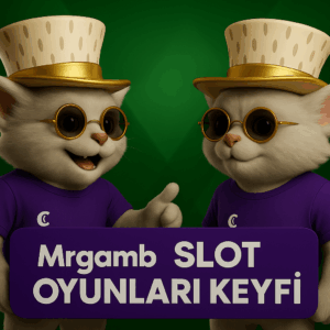 Mrgamb slot oyunları keyfi