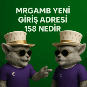 Mrgamb yeni giriş adresi 158 nedir